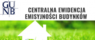 logo CEEB, zarys domku na trawie
